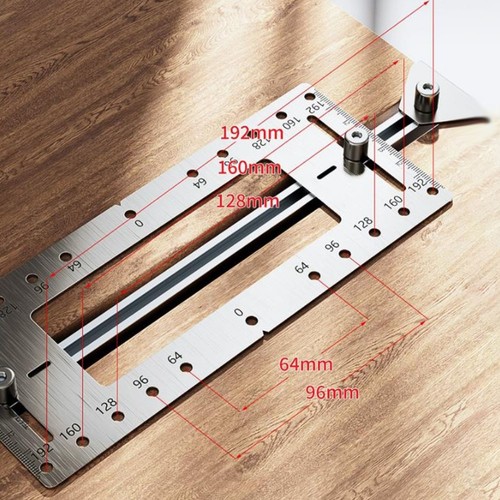 Cabinet installation jig drill - installation,