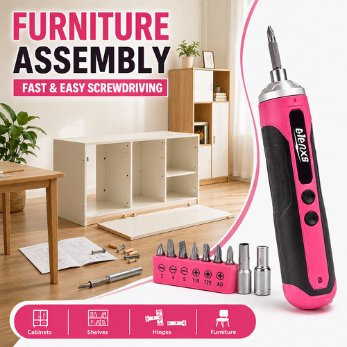 Electric screwdriver 34pc - electric,