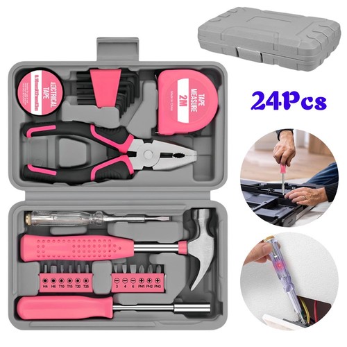 24pc household tool kit - tool,