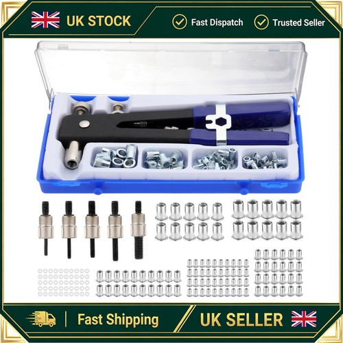 Nutsert tool kit 170pcs - kit, m3-m8
