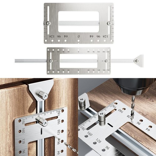 Cabinet handle hole locator - cabinet,